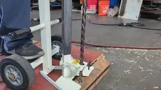Minnich Hornet Air Powered Pneumatic Concrete Asphalt Utility Dowel Pin Drill