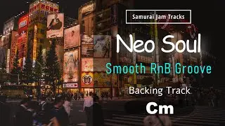 Neo Soul RnB Guitar Backing Track in Cm