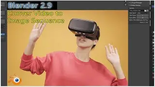 Convert Video Into Image Sequence in Blender | Export & Import Image Sequence in Blender | Blender