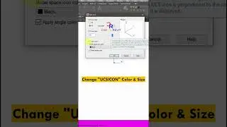 Change UCSicon properties 