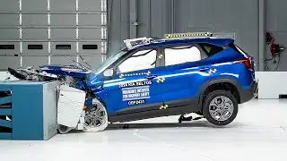 2024 Kia Seltos updated moderate overlap IIHS crash test