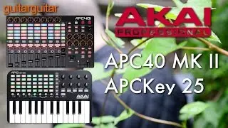 Akai Key 25 & APC40 MKII Controllers
