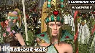 Total War Warhammer 2 Radious mod - прохождение - Vampires - Very Hard =79= Угасающее сияние