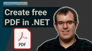 .NET PDF: Create a PDF document in .NET Core (for free)