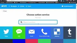 Create applet for Alexa on IFTTT