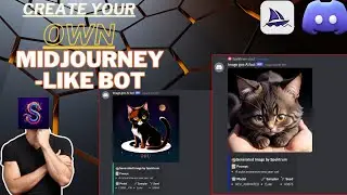 Create Your Own AI Image Generator Discord Bot like Midjourney Without Coding (2024) 🎨🤖