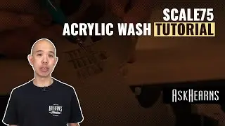 Scale75 | How to Make Acrylic Wash Tutorial | #askHearns