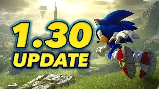 1.30 Sonic Frontiers Update Adds Jump Momentum, Skill Cam Toggle, & More!