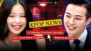 Kpop News:  LE SSERAFIM Flopped? NewJeans Ditto's Channel DELETED! BIGBANG Reunite.