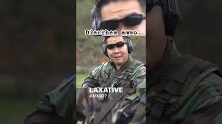 Laxative ammo?