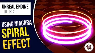 UE5 l How to Create Spiral Effect l Niagara Tutorial l Unreal Engine 5