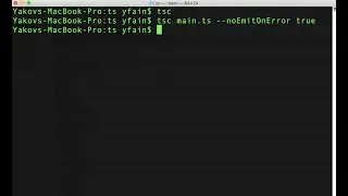 TypeScript Quickly. Lesson 3: Compiling from a command line