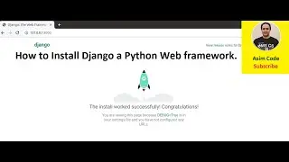 How to Install Django a Python Web framework