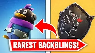 Top 10 RAREST Fortnite BACK BLINGS!