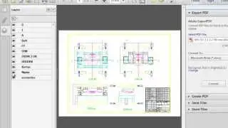 Create AutoCAD File to PDF with Layer