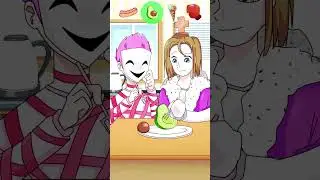 Kinger Woman and Gangle Man Share Food?😂 (TADC Animation meme) 