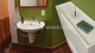 DIY SMALL BATHROOM MAKEOVER | PT 2