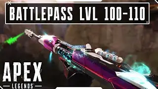 Season 21 Battlepass Lvl 100 & 110 Reactive Skin Showcase Leak | Apex Legends