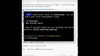Laravel 11 - Telescope (Debugging and monitoring tool for Laravel applications)