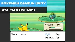 Make A Game Like Pokemon in Unity | #61 - TM & HM Items