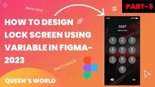 💥How to design Lock Screen Using Variable in Figma - 2023💯🤩 || Tamil 