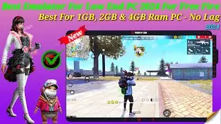 Best emulator for low end PC 2024| Best for 1GB, 2GB & 4GB RAM PC| Garena Smart 3.0 Headshot Regedit