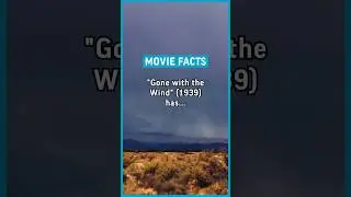 “Gone with the Wind” (1939) has the most Oscar wins in history. #movie #facts