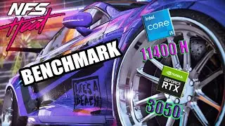 NFS HEAT | Intel Core i5 11400H + RTX 3050 Max Q 4GB | 1080p Benchmark