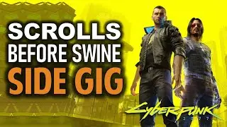 [Stealth] How to Find the Computer & Retrieve Footage | Gig: Scrolls Before Swine | Cyberpunk 2077