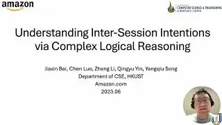 KDD 2024 - Understanding Inter Session Intentions