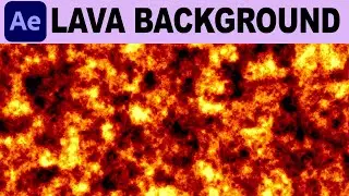 Create Lava Background in Adobe After Effects