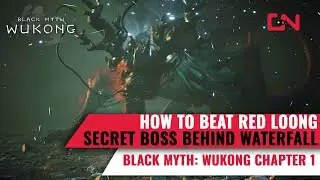 How to Unlock Secret Boss Behind Waterfall - Red Loong Black Myth Wukong