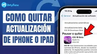 [iOS 18] Cómo quitar una actualización de iPhone/iPad