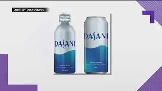 Dasani takes steps to reduce plastic waste by putting water in cans