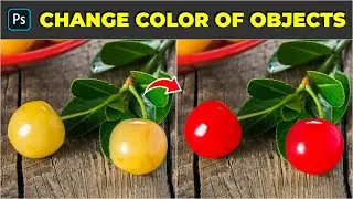 How to change color of objects in adobe photoshop - Photoshop Tutorial