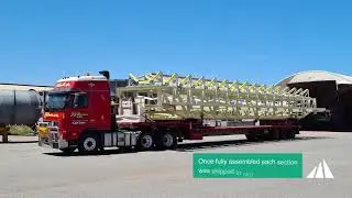 AusGroup Conveyor Truss Assembly 2021