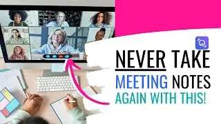 Use THIS AI Tool to Automate Your Meeting Notes + Transcriptions in Teams & Zoom | Ebony Explains