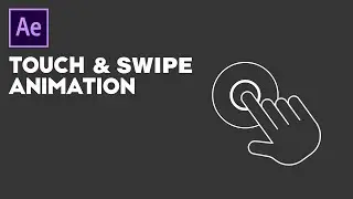 Touch and Swipe Gestures Animation for Your UI/UX Design - After Effects Tutorial