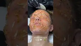 ASMR Getting A Facial 🤍🫧🌿✨