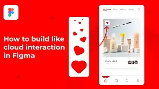 How to build like cloud interaction in Figma | Figma Tutotrial