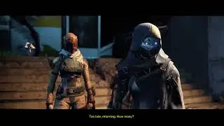 Destiny 1 Throwback: Meeting The Exo Stranger (Dont Have Time To Explain Cutscene | Female Hunter)