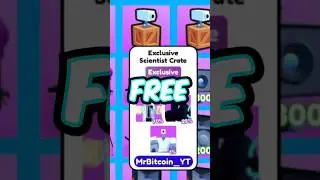 FREE Scientist Crate in Toilet Tower Defense #shorts #roblox