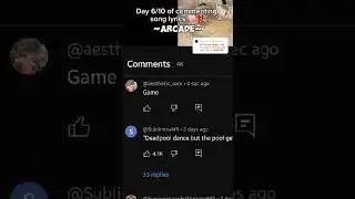 Commenting lyrics part 6/10 🩷🌸 Arcade💙 #duncanlaurence #arcade #lyrics #recommended #trending #viral
