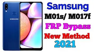 Samsung M01S / M017F Frp Bypass New Method 2021 | Very Easy