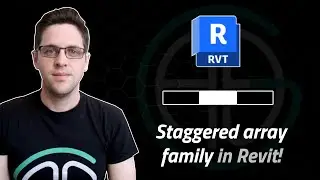 Staggered Array families in Revit!