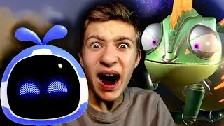 БОСС-ХАМЕЛЕОН!!! Astro Bot 4K 4К