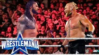 WWE - February 3, 2022 - Roman Reigns vs Brock Lesnar : Wrestlemania 38