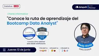 "Conoce la ruta de aprendizaje del Bootcamp Data Analyst"