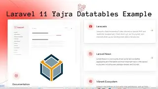 Laravel 11 Yajra Datatables Example