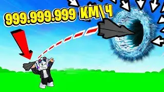 ЗАРАБОТАЛ $100.000.000 ДОЛЛАРОВ ЗАПУСКА БУМАЖНЫЙ САМОЛЕТ В РОБЛОКСЕ! ROBLOX Yeet a Plane Simulator